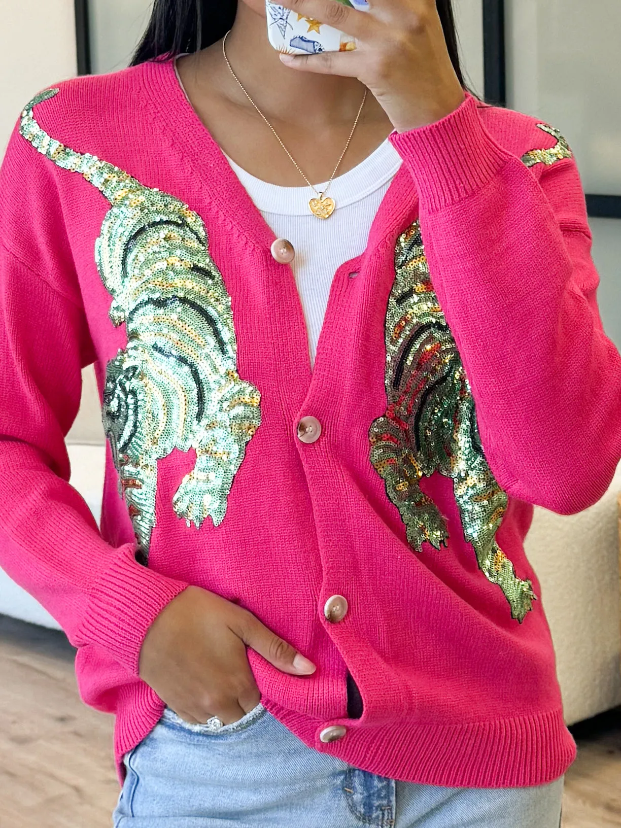 In The Kingdom Sequin Cardigan |  Plus Available | FINAL SALE