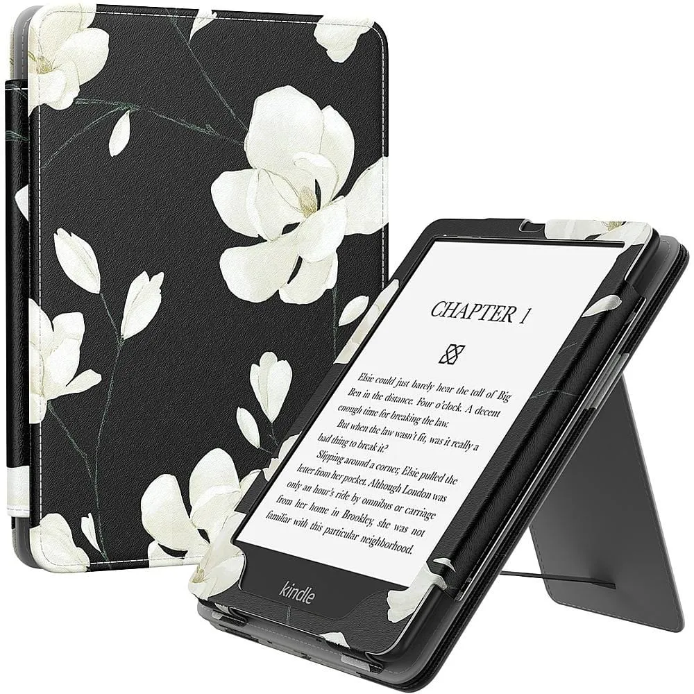 Indy Series Floral Design Folio Case - Amazon Kindle Paperwhite