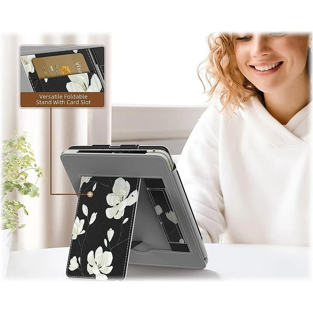 Indy Series Floral Design Folio Case - Amazon Kindle Paperwhite