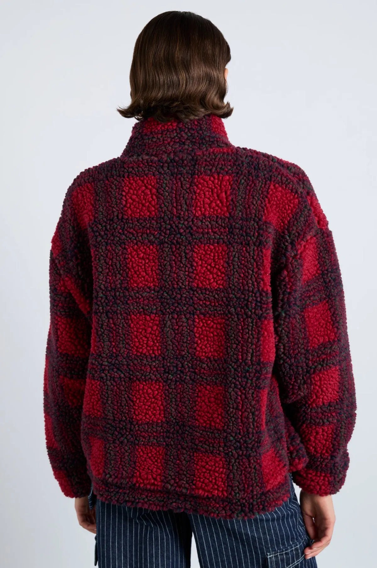 Ingrid Borg Jacket Red Check