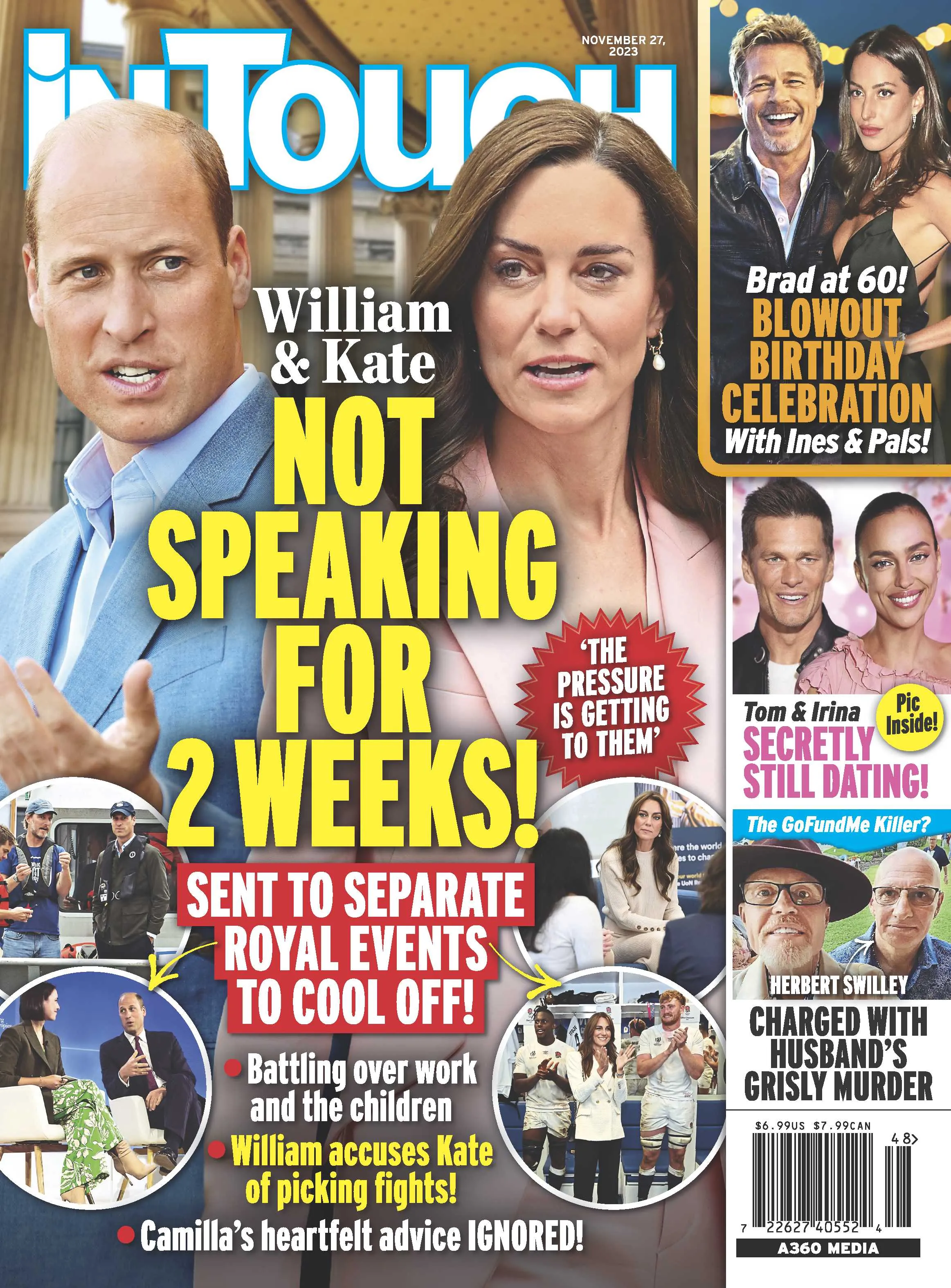 InTouch - 11.27.23 Prince William and Kate Middleton Not Speaking for 2 Weeks