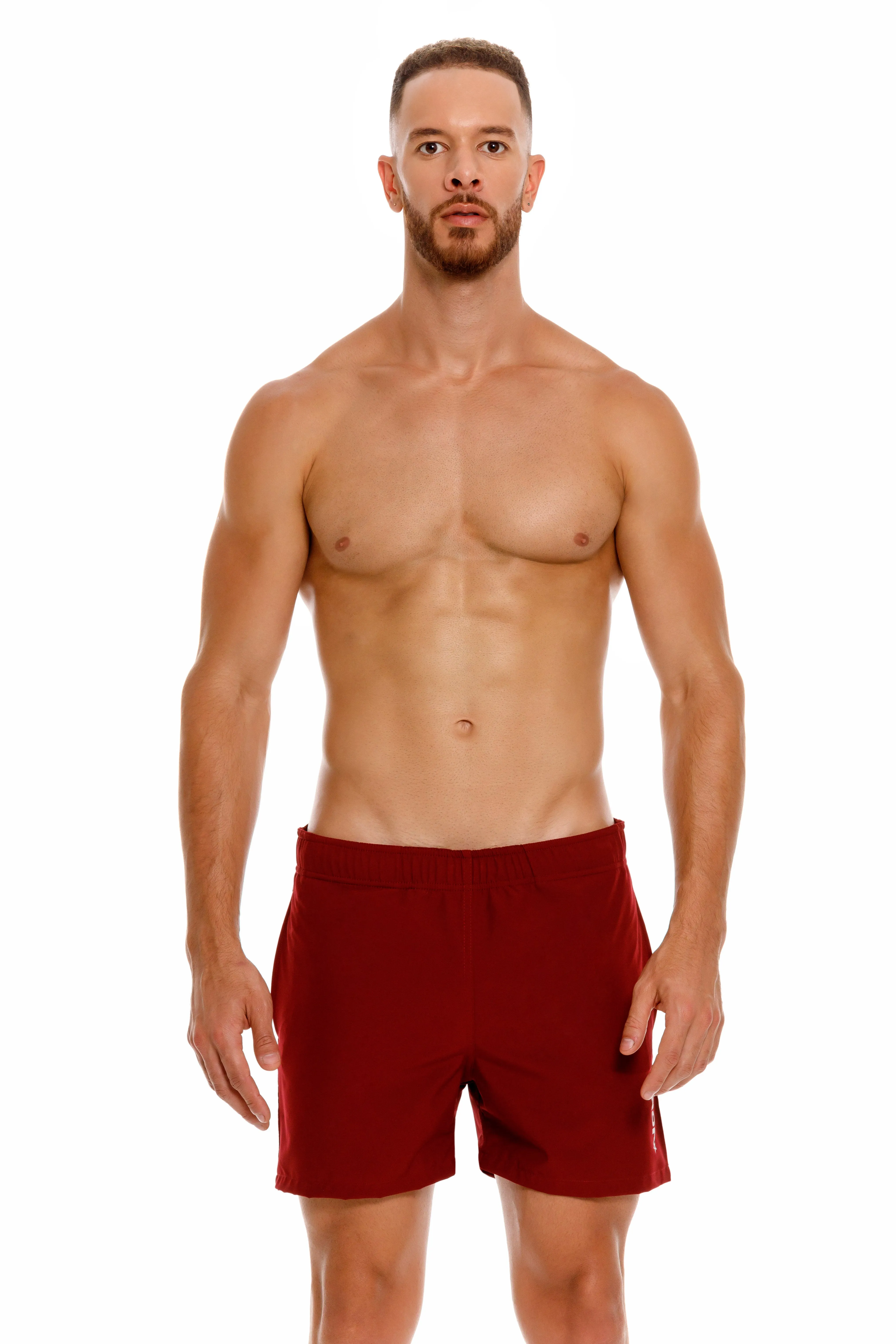 JOR Brixton 4" swim short wine