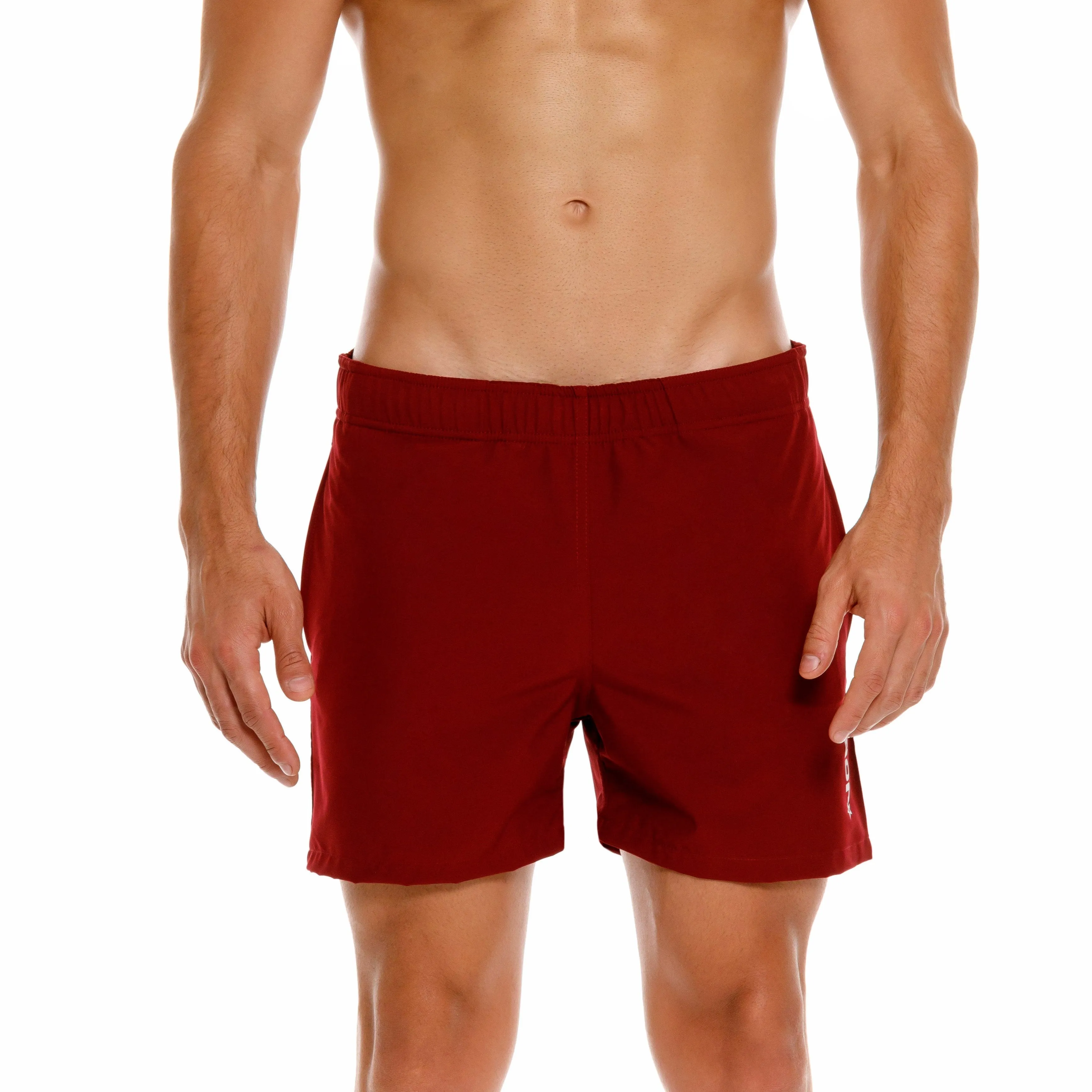 JOR Brixton 4" swim short wine