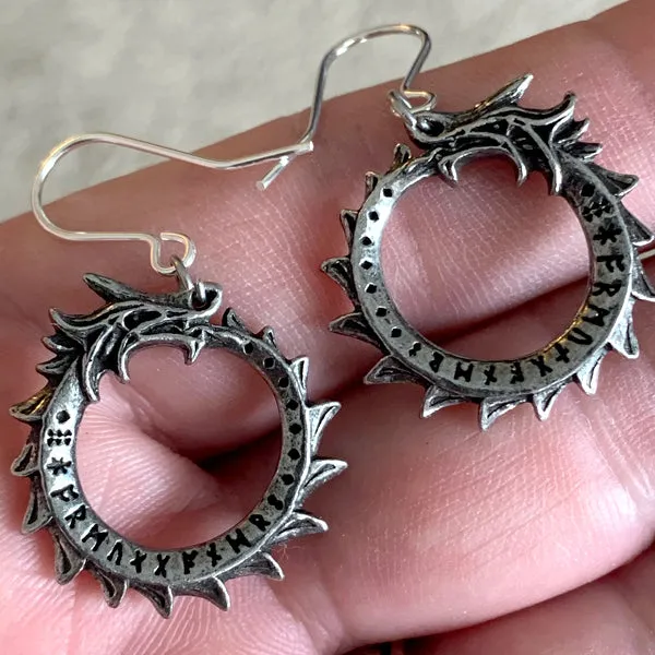 Jormungandr Earrings