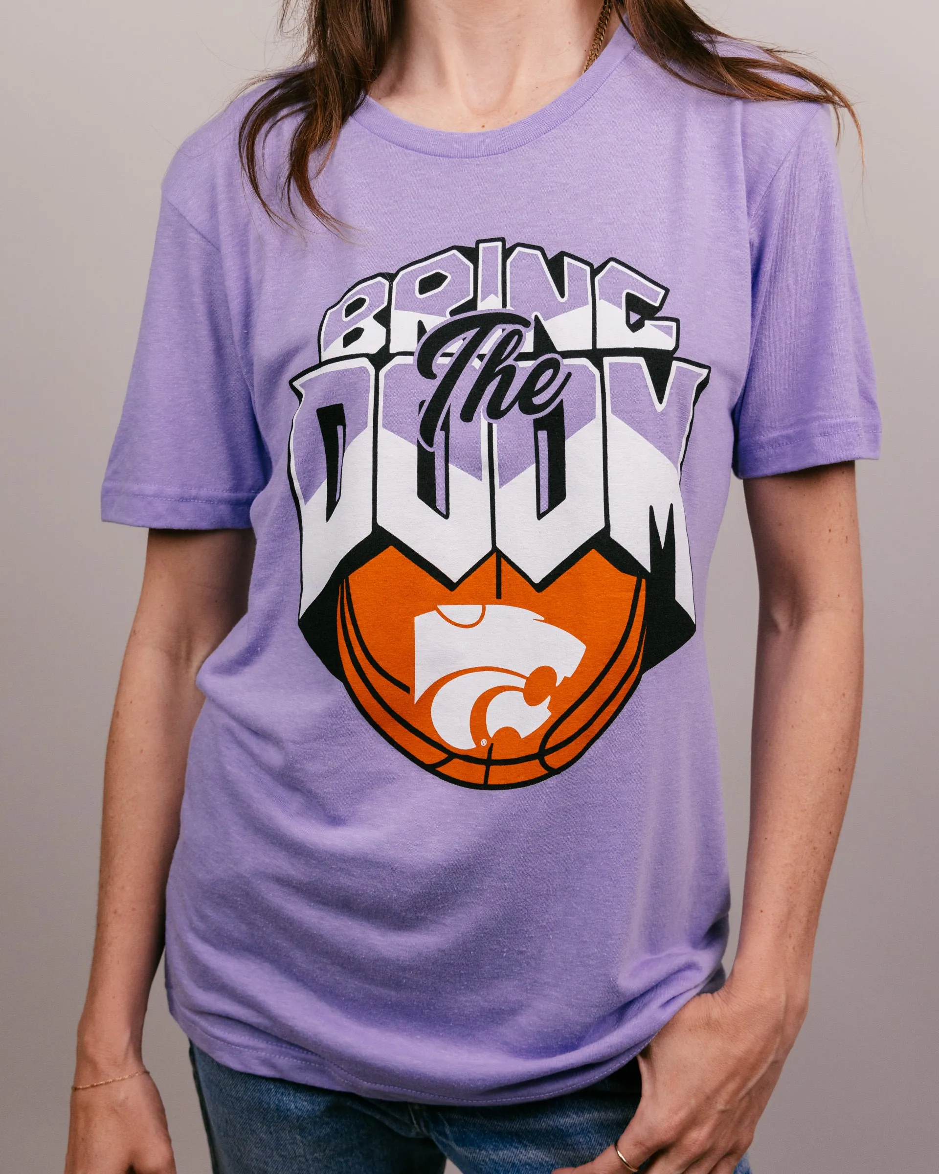 K-State Bring the Doom Lavender T-Shirt