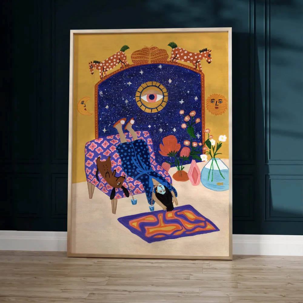 Kaleidoscopic Nights - Art Print