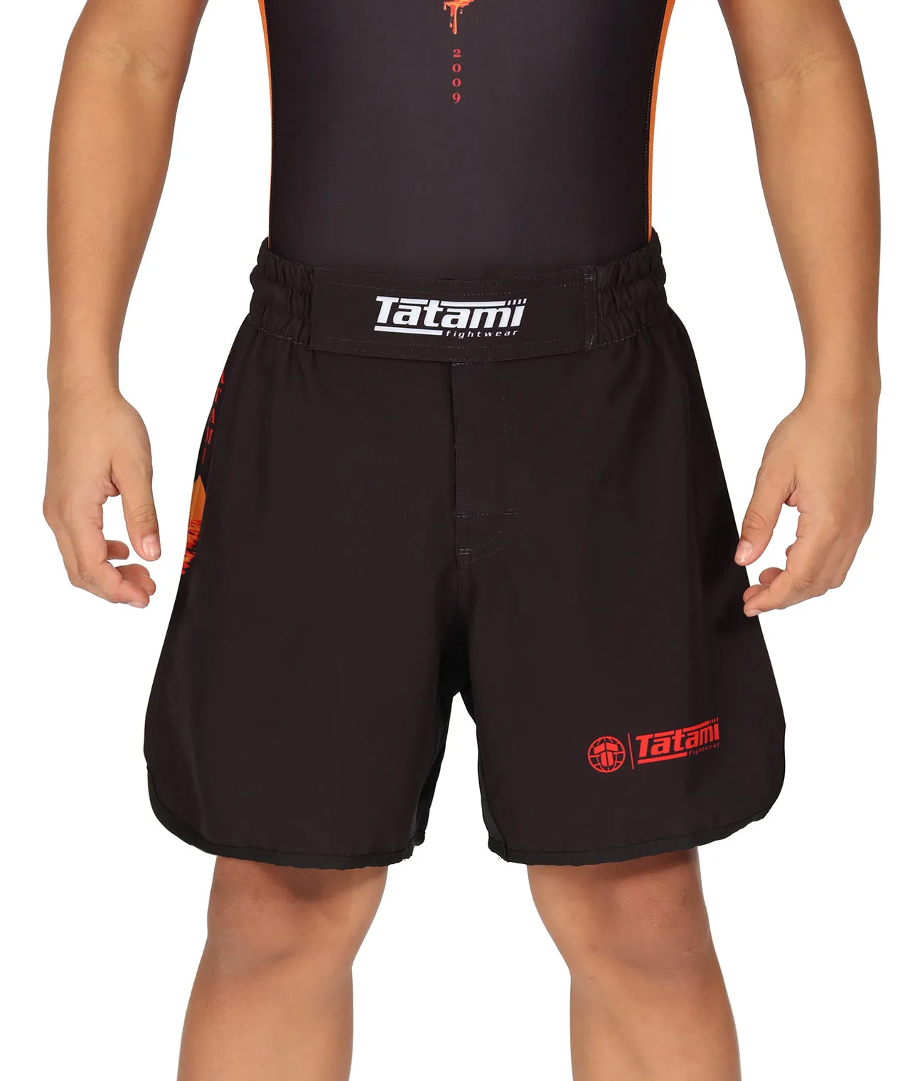 Kids Sunset Eco Tech Recycled Grappling Shorts