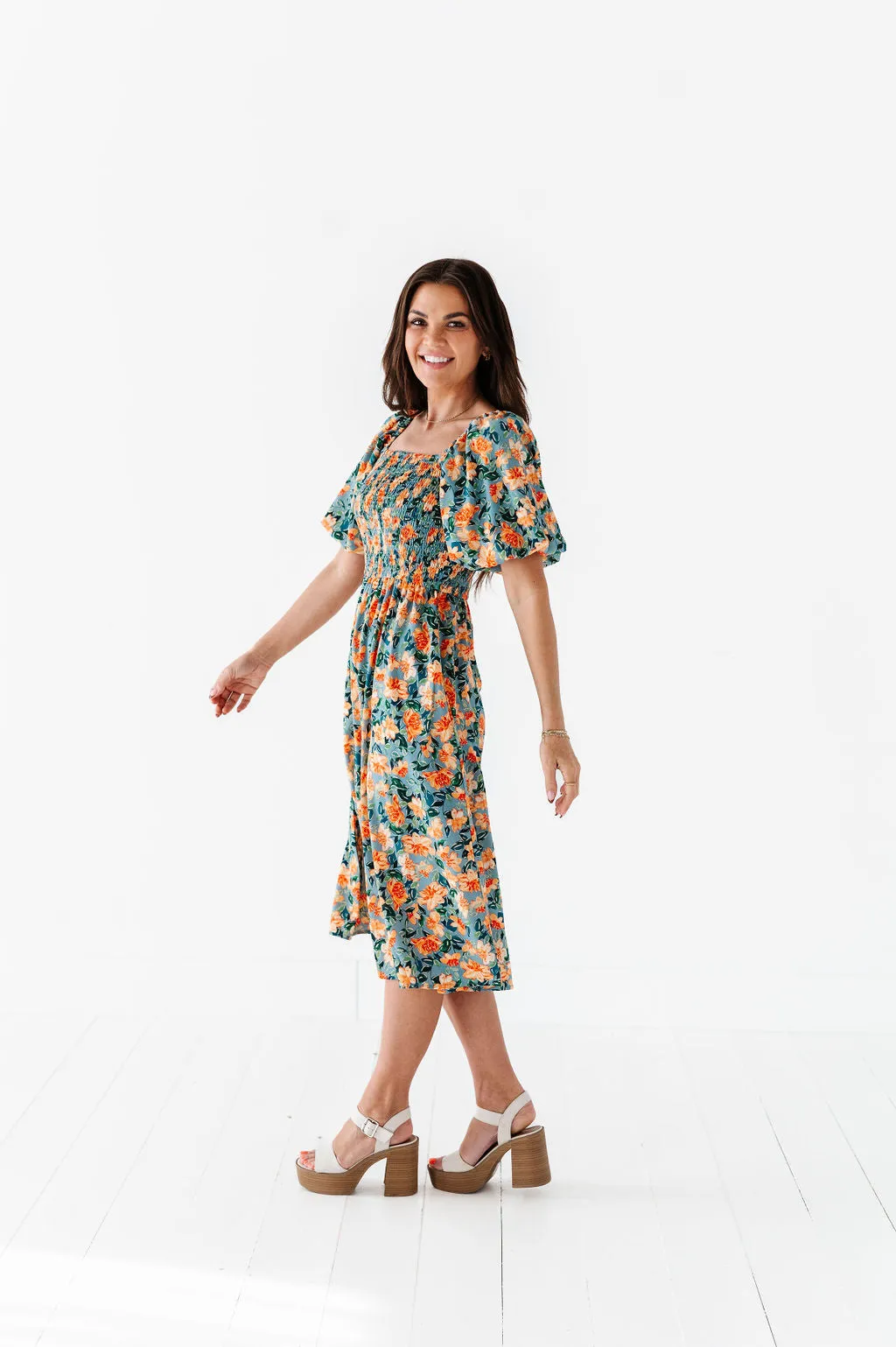 Lacey Floral Dress