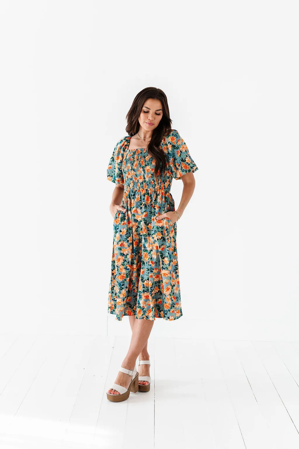 Lacey Floral Dress