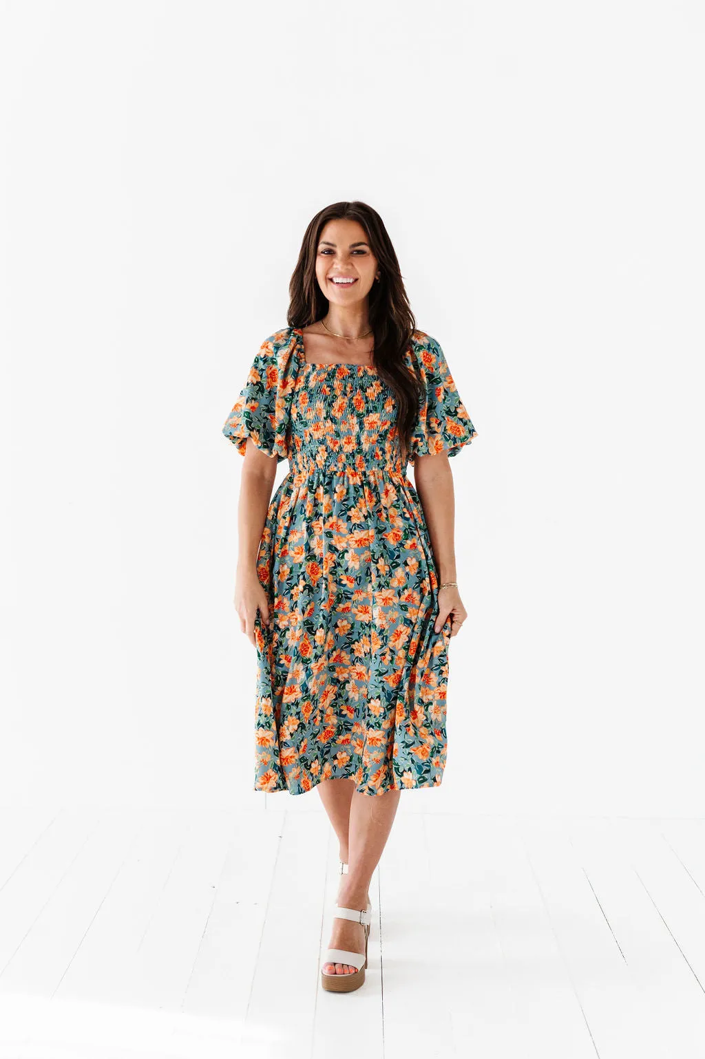 Lacey Floral Dress