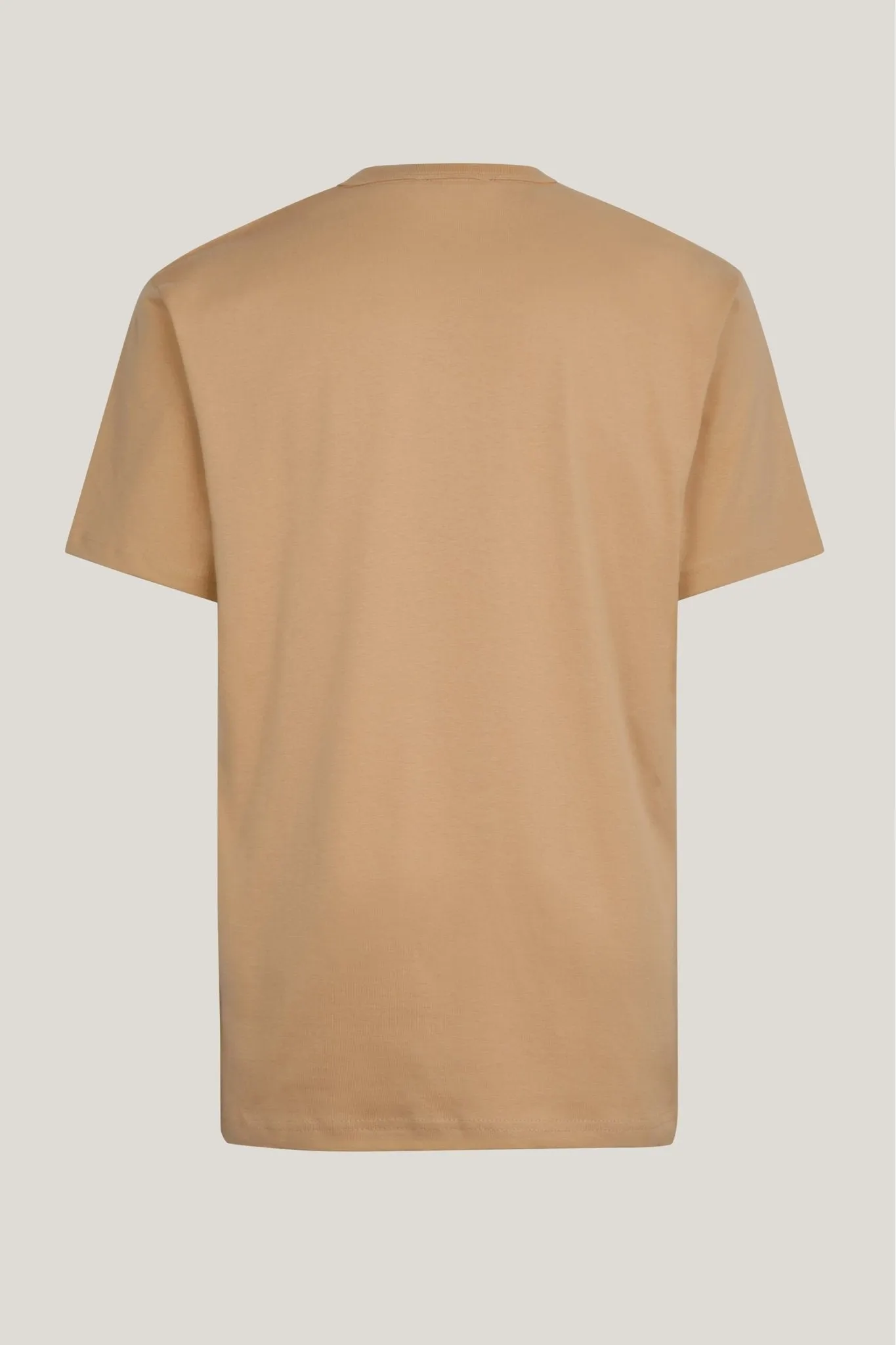 Lightweight Cotton T-shirt - Camel