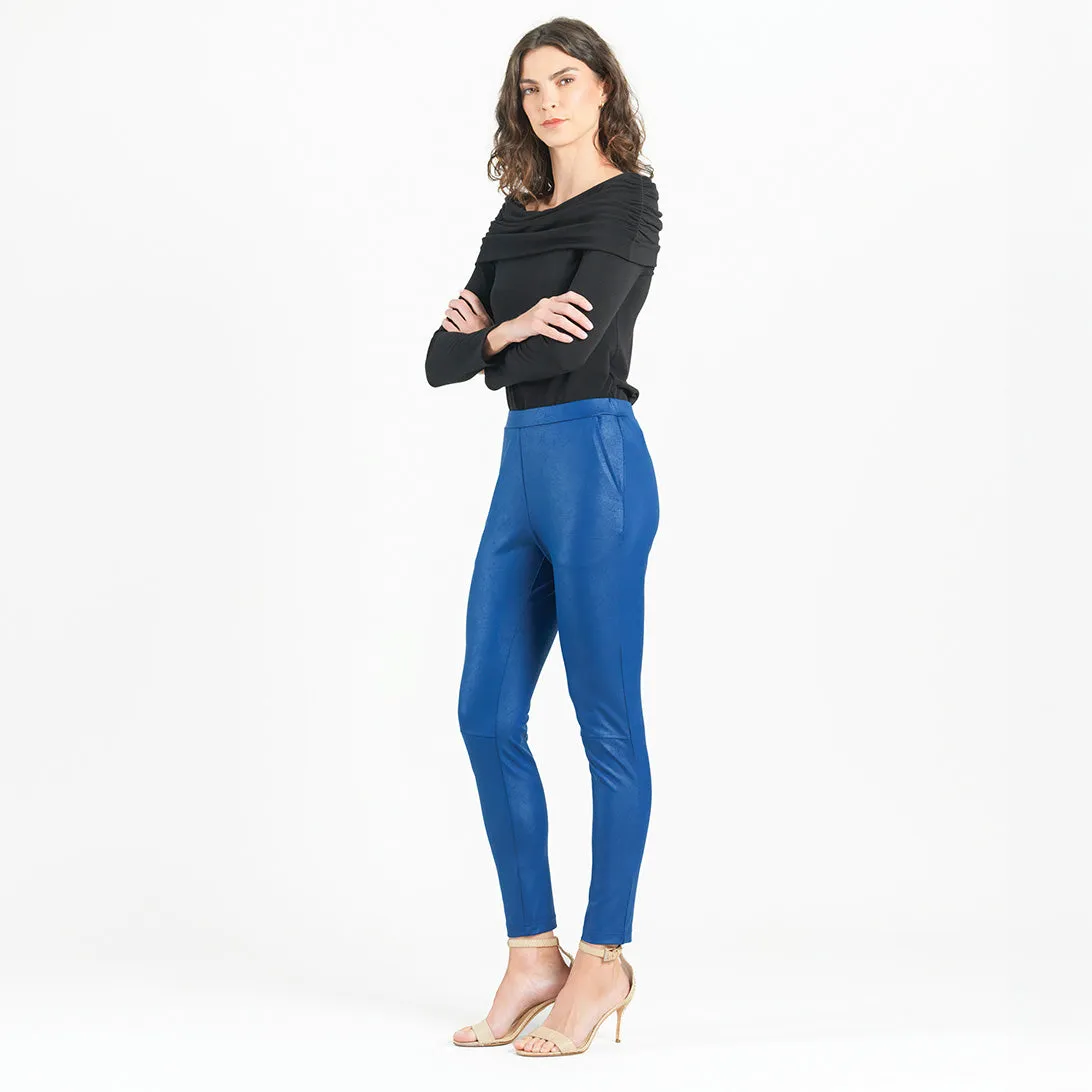 Liquid Leather™ Signature Skinny Pocket Pant - Cobalt