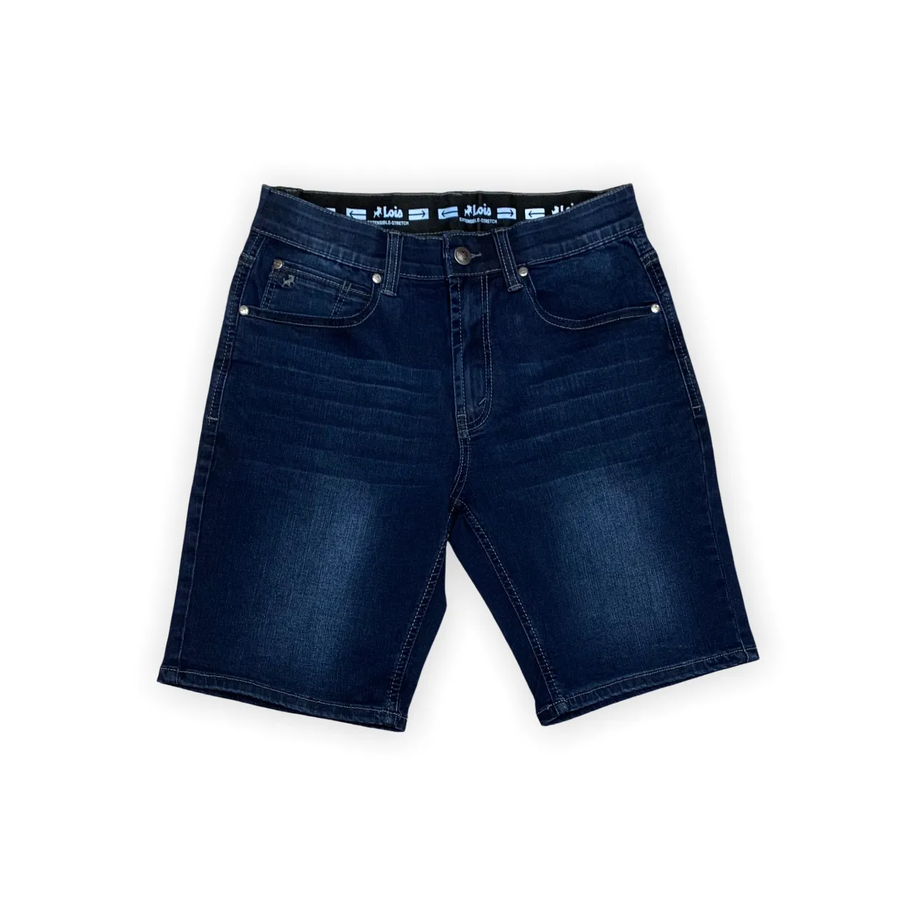 Lois Denim Short 5 Pocket | Denim Blue