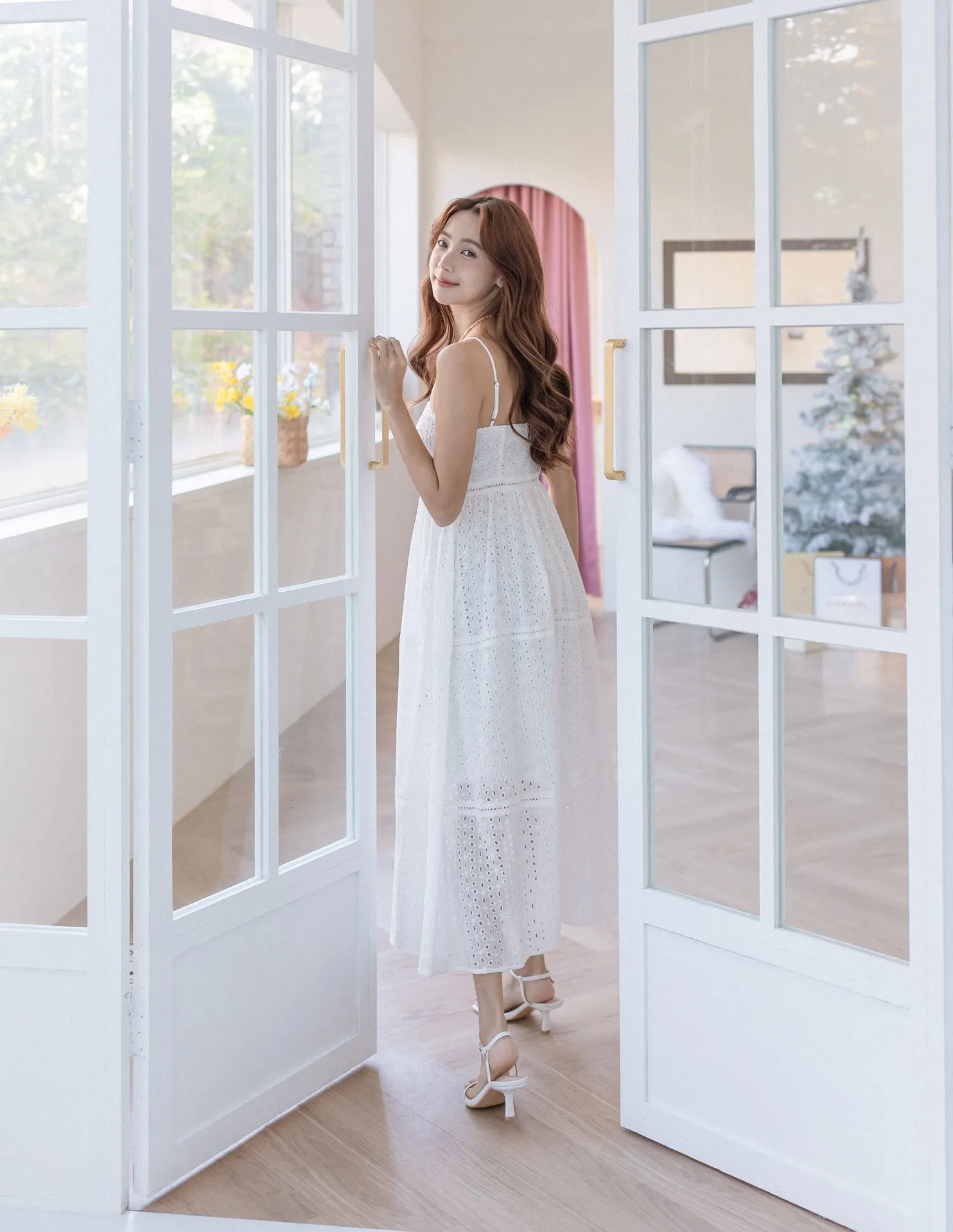 Lulu Dress in White