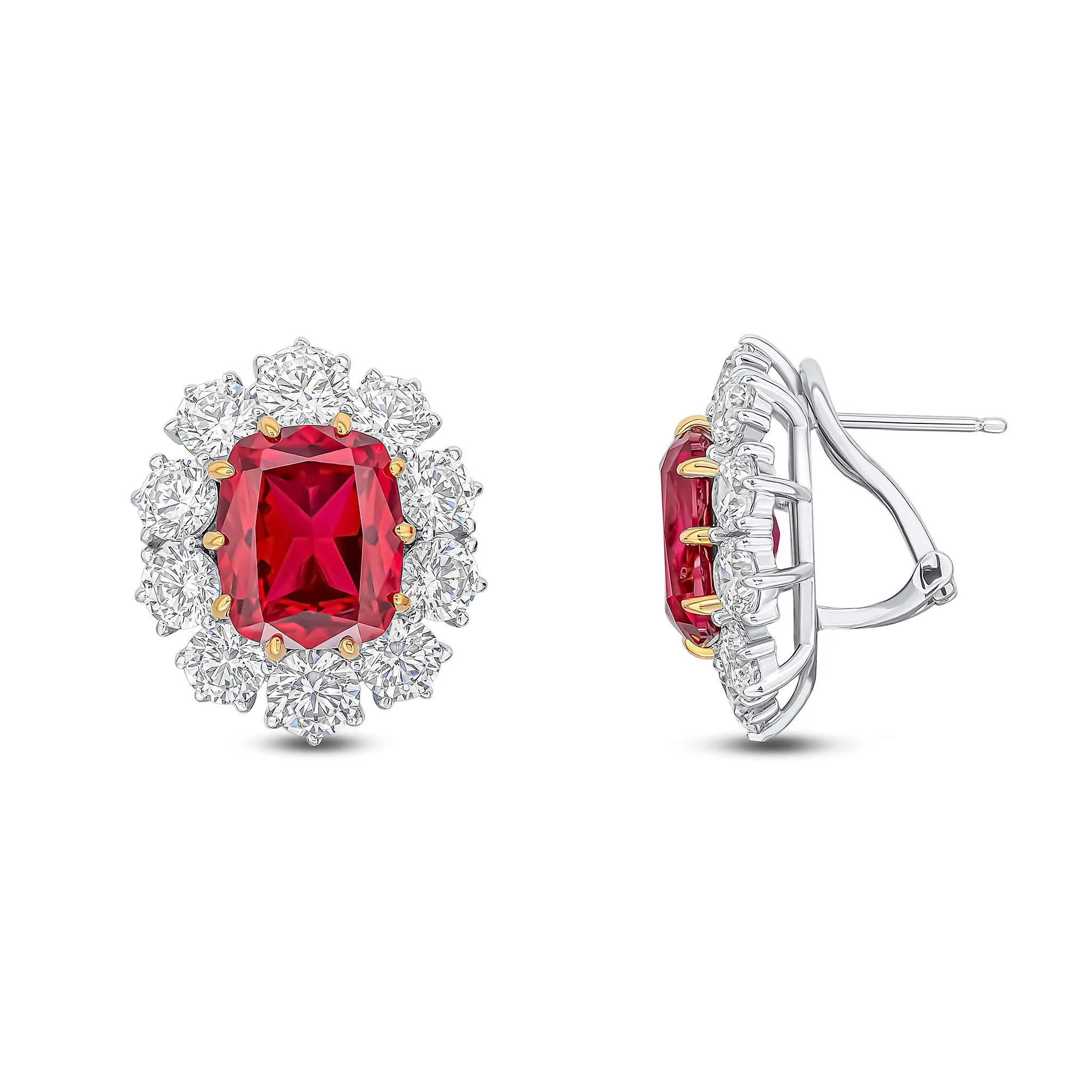 Maha Earrings (Ruby)