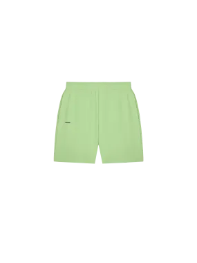 Mens 365 Midweight Mid Length Shorts—fennel-green