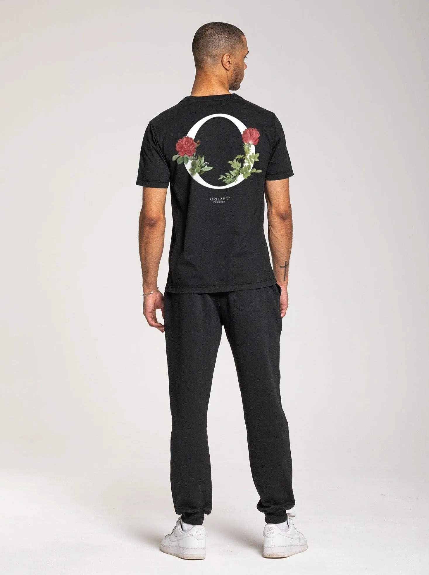 Men's O-Roses T-shirt - Black