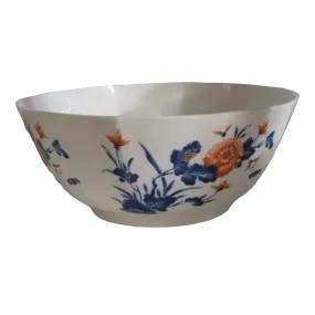 Mikasa Limited Edition T-152 Bone China Blue, Orange, Gold Floral 9" Bowl