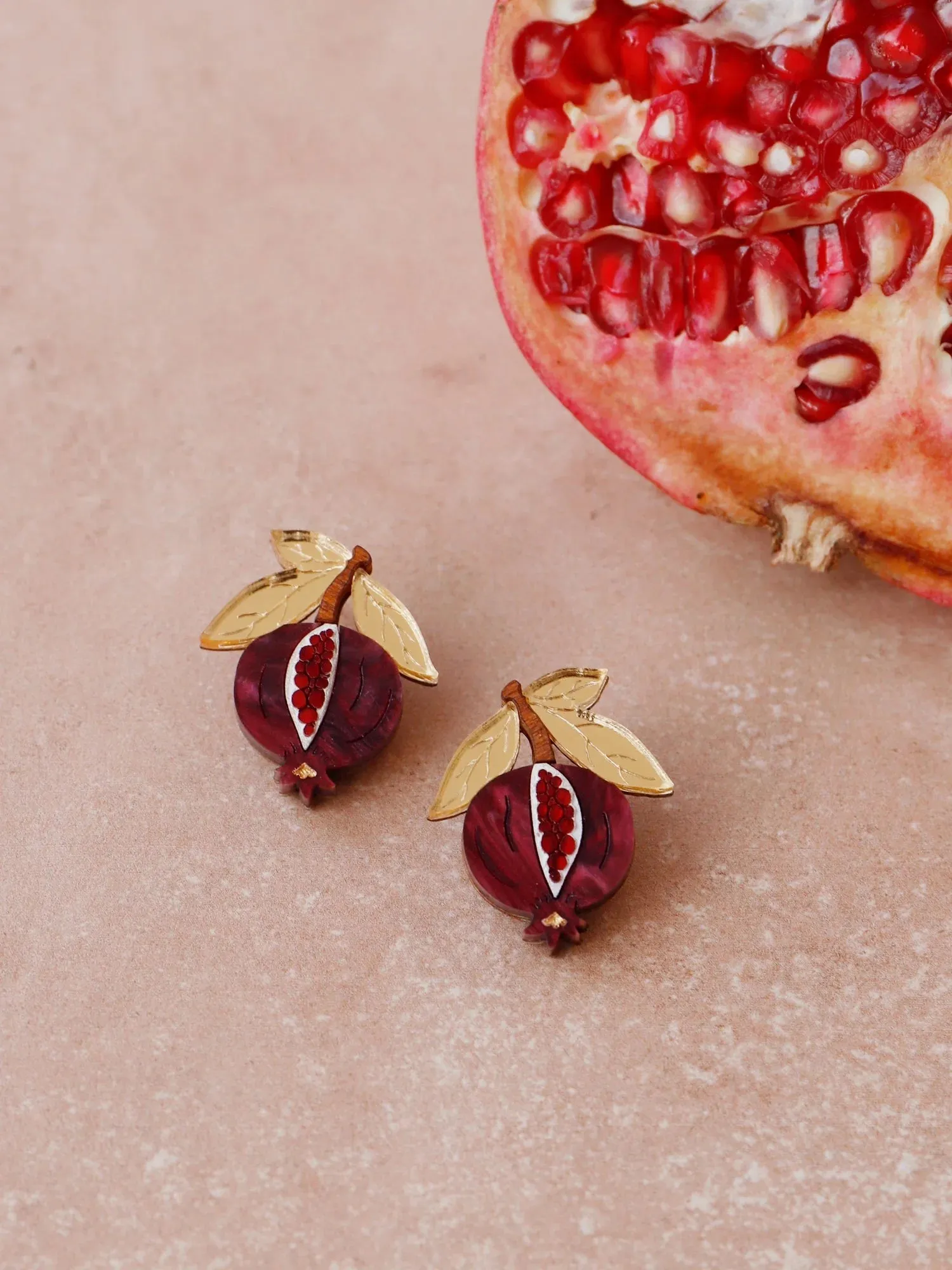 MINI POMEGRANATE Studs