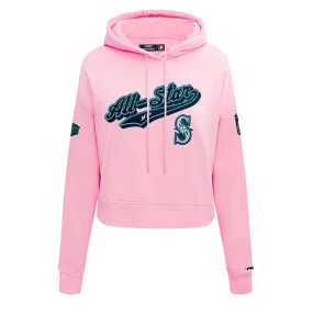 MLB ALL STAR 2023 WOMEN'S CROPPED PO HOODIE (PINK)