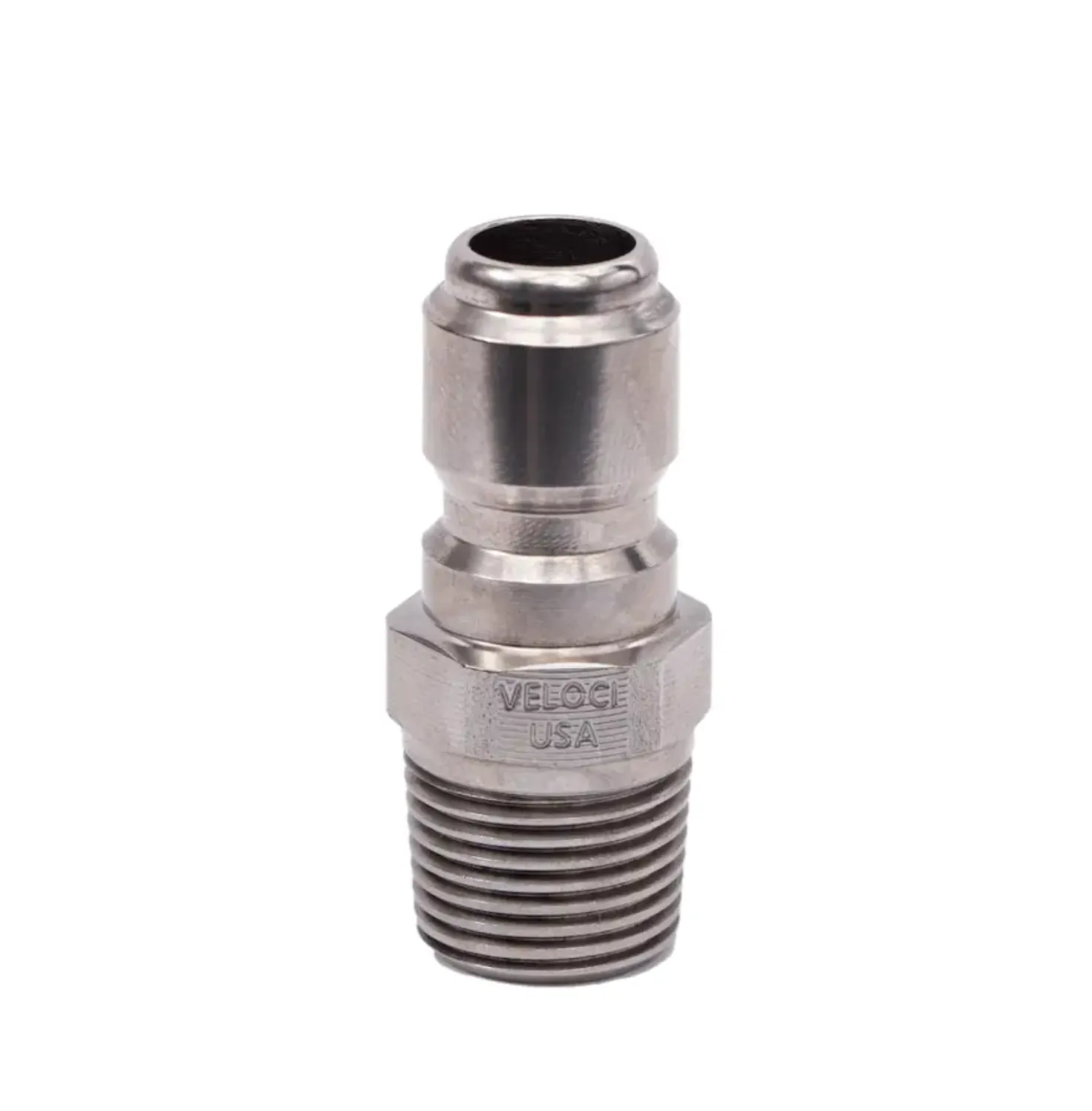 MTM Hydro| Prima Stainless Steel QC Plug 3/8 MPT