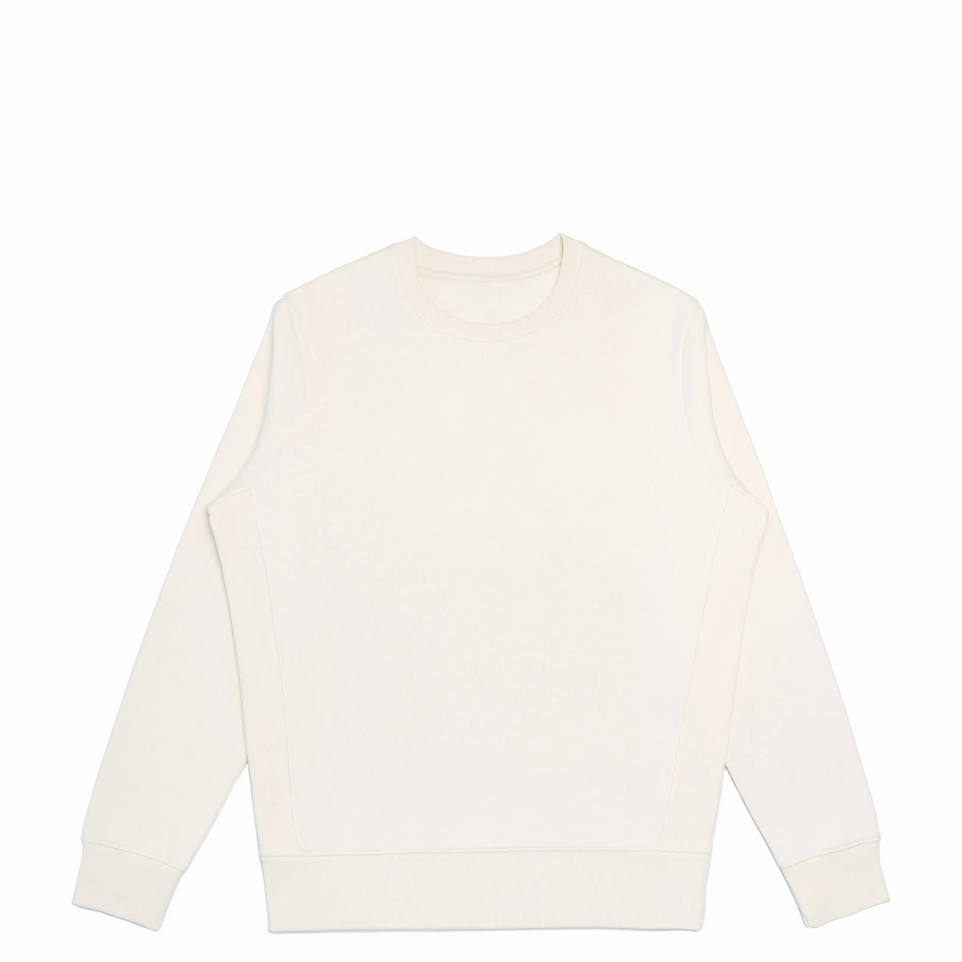 Natural Organic Cotton Crewneck Sweatshirt