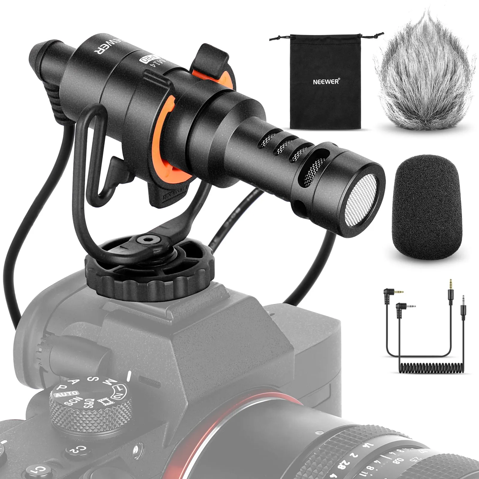 NEEWER CM14PRO Mini On Camera Microphone Kit