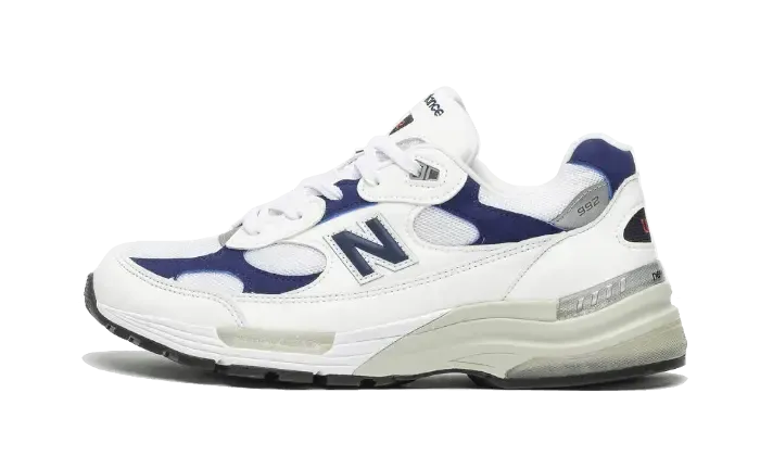 New Balance 992 White Navy