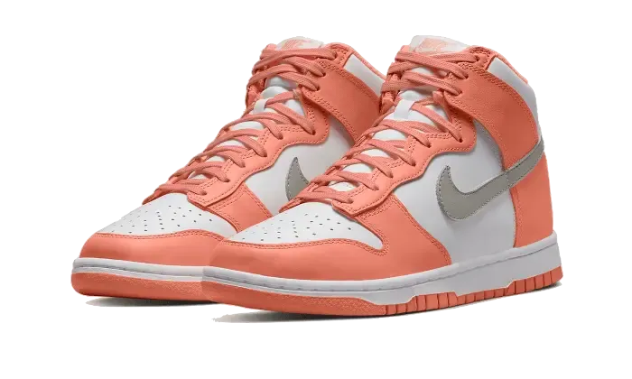 Nike Dunk High Salmon Grey