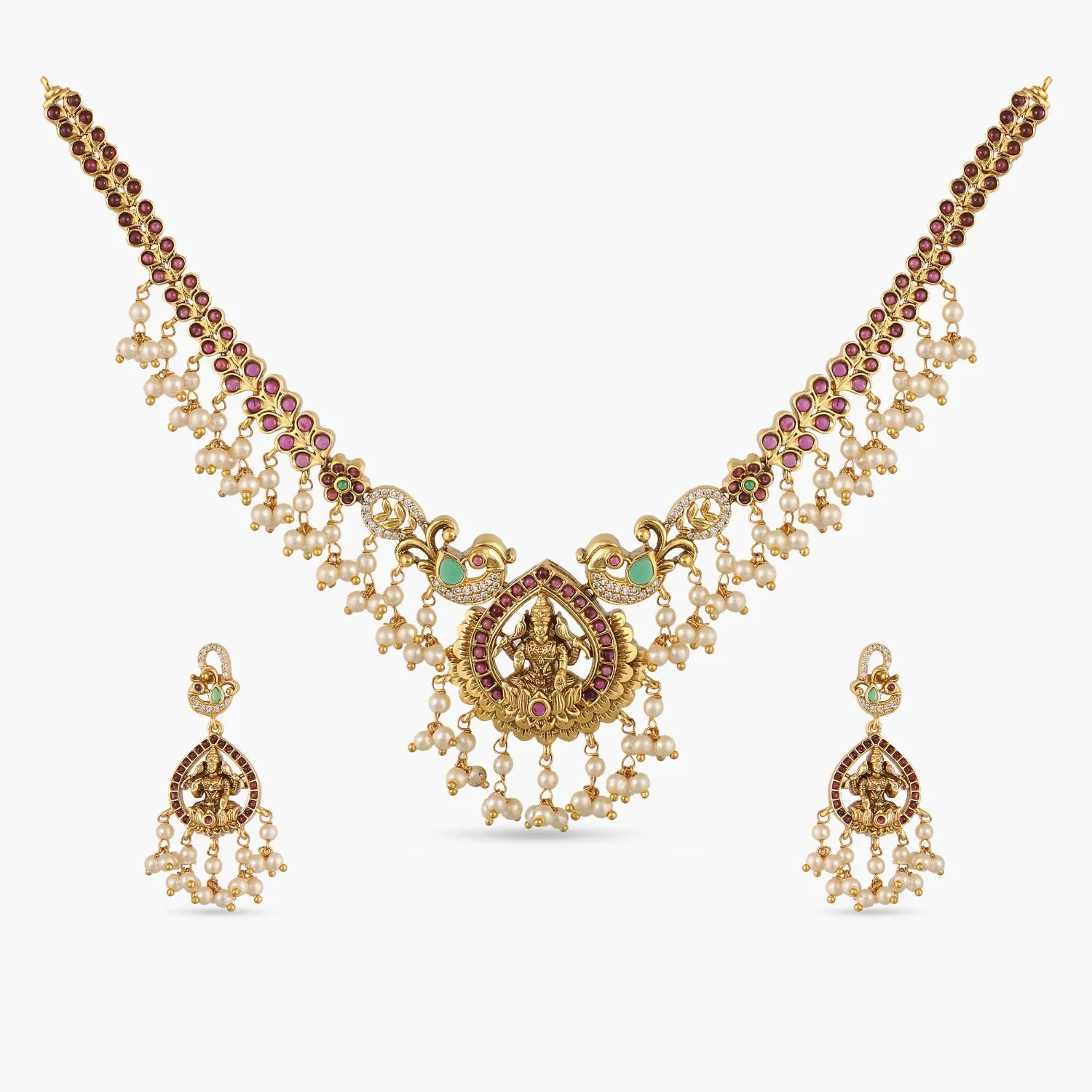 Niladri Antique Necklace Set