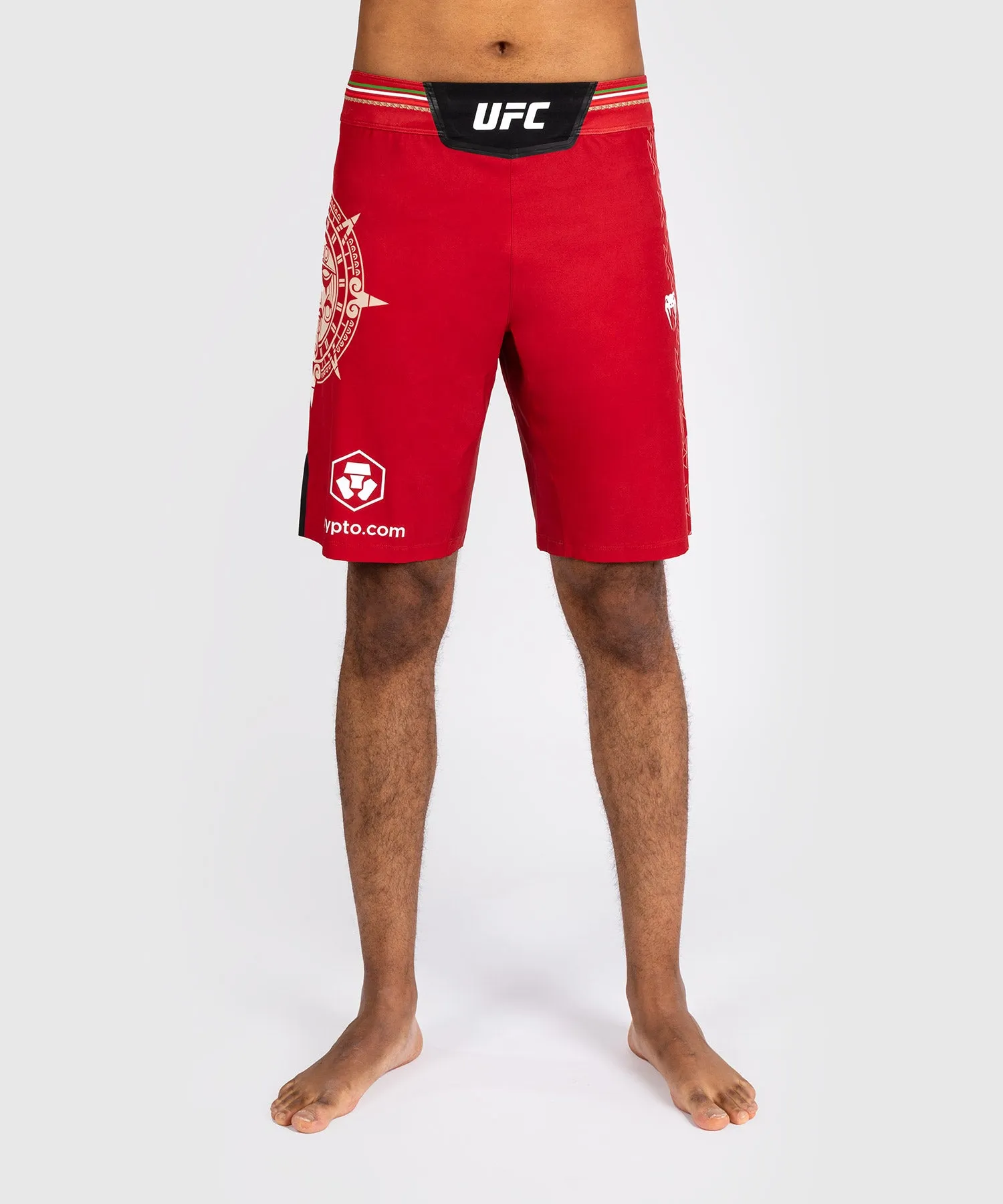 Noche UFC By Venum Authentic Fight Night Men’s Fight Short - Long Fit - Red