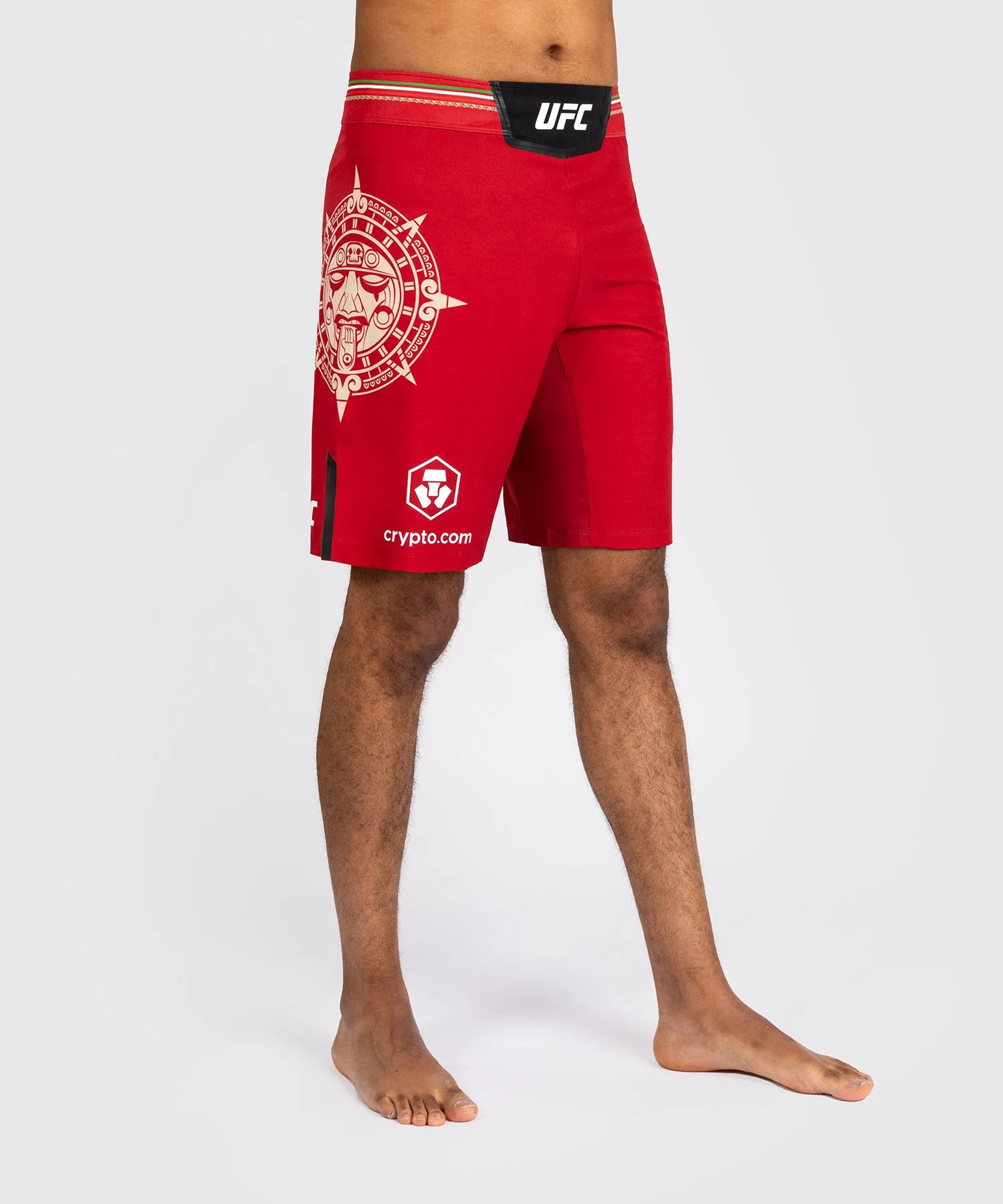 Noche UFC By Venum Authentic Fight Night Men’s Fight Short - Long Fit - Red