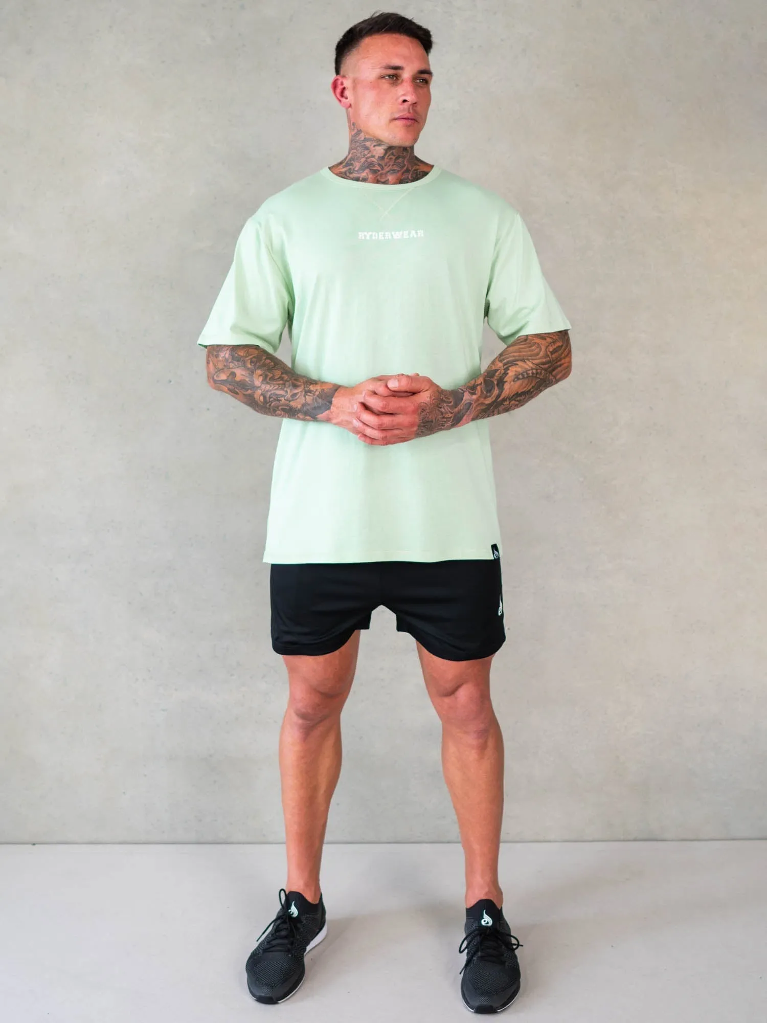 Octane Mesh Shorts - Faded Black