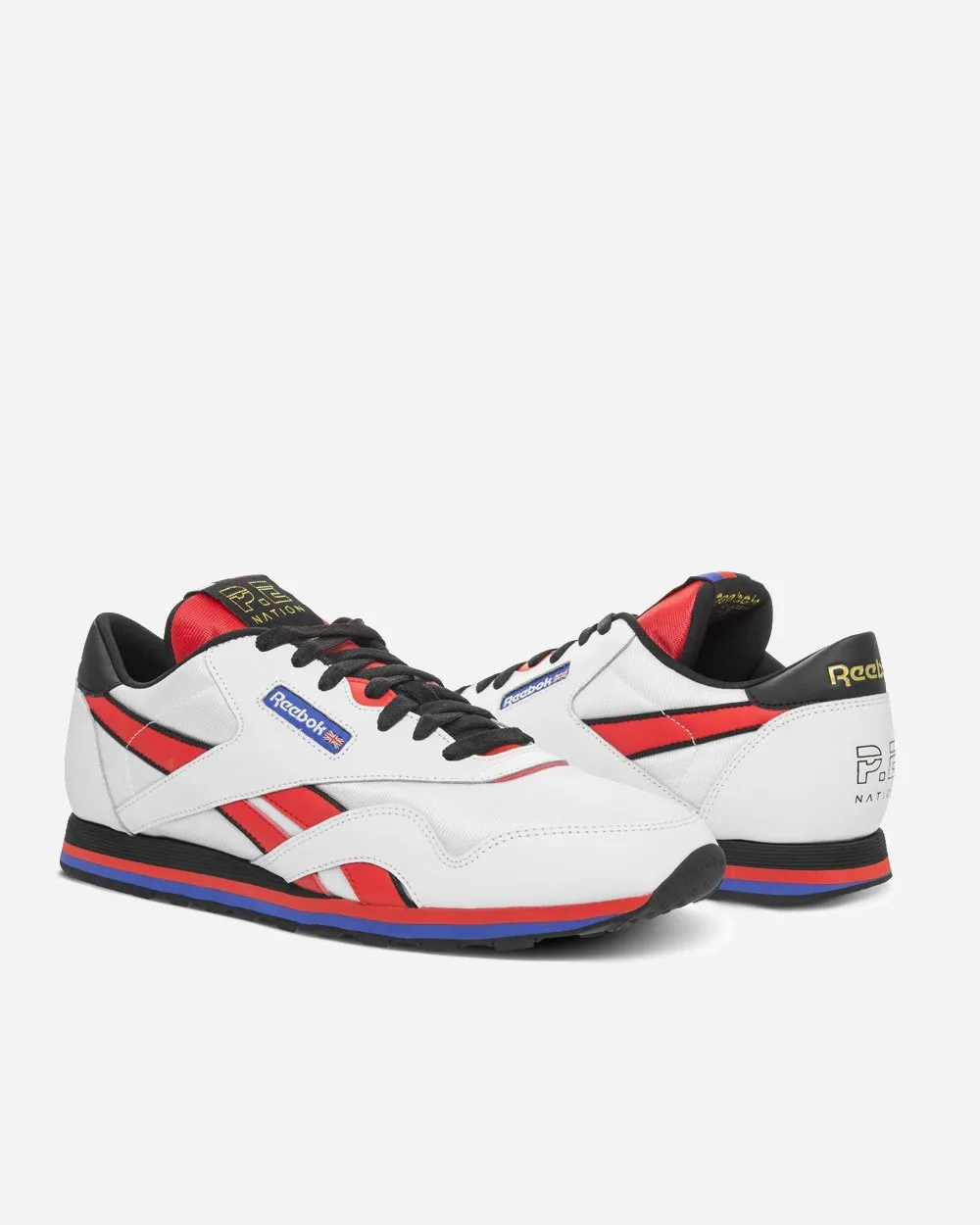 P.E Nation X Reebok Classic Nylon White/Dayglow Red