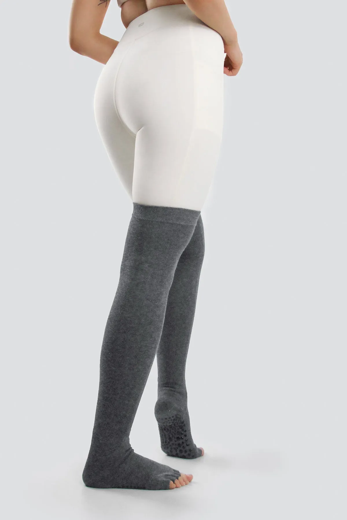 Pilates Anti-slip Over Knee Socks