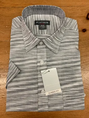 PLATINUM-MODE S/S SPORT-SHIRT 100%-COTTON EASY-CARE