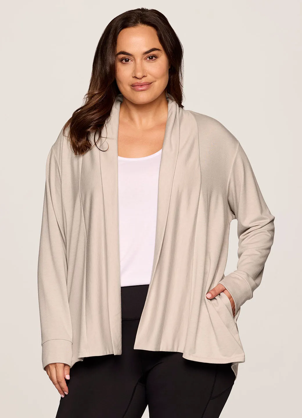 Plus Lotus Open Cardigan