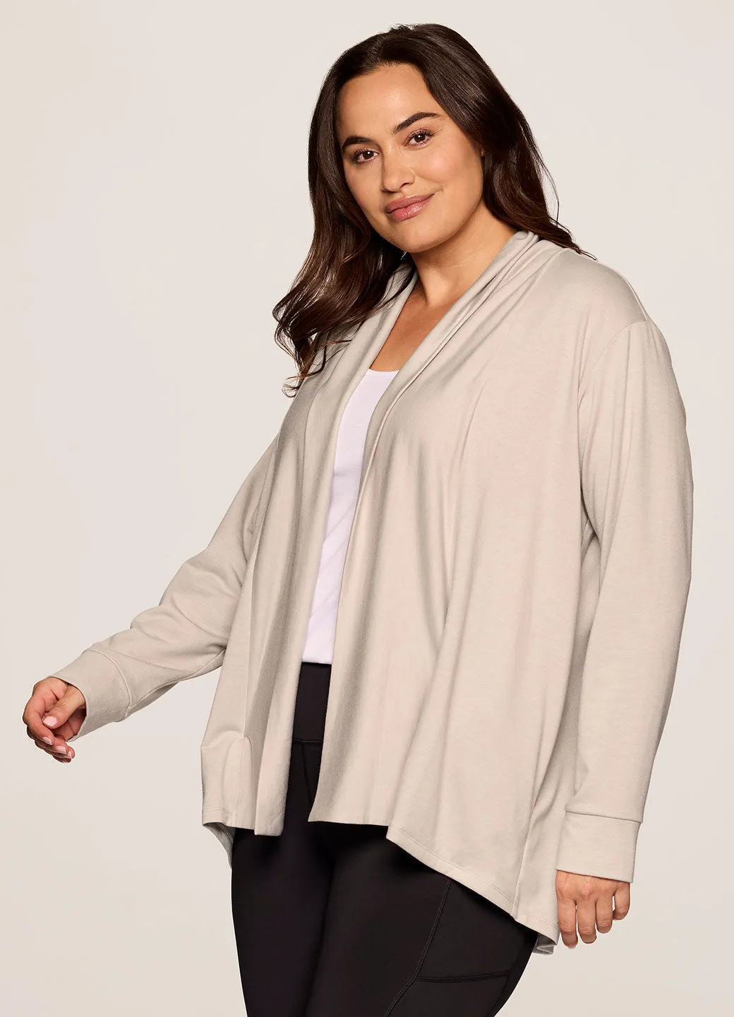 Plus Lotus Open Cardigan