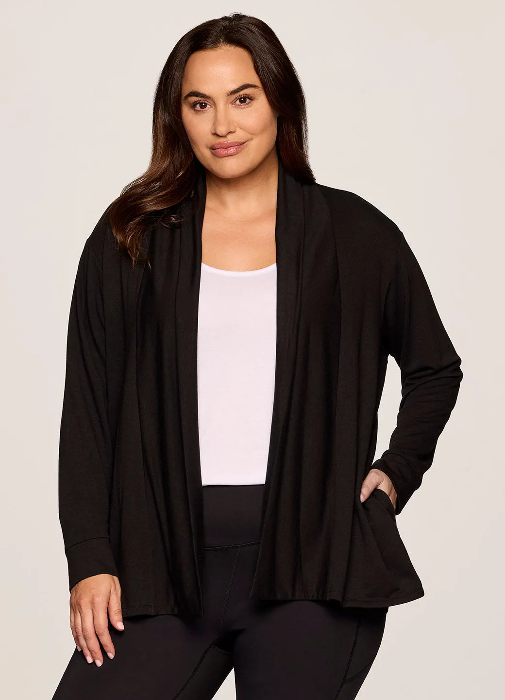 Plus Lotus Open Cardigan