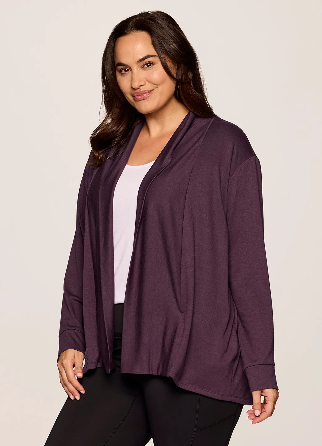 Plus Lotus Open Cardigan