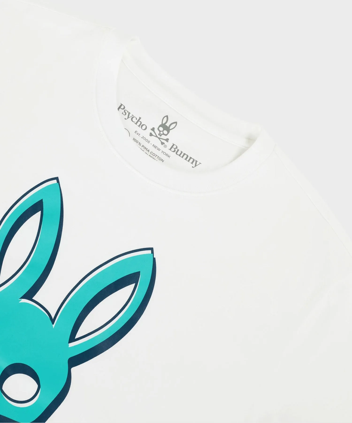 Psycho Bunny Howgate Graphic Tee - White