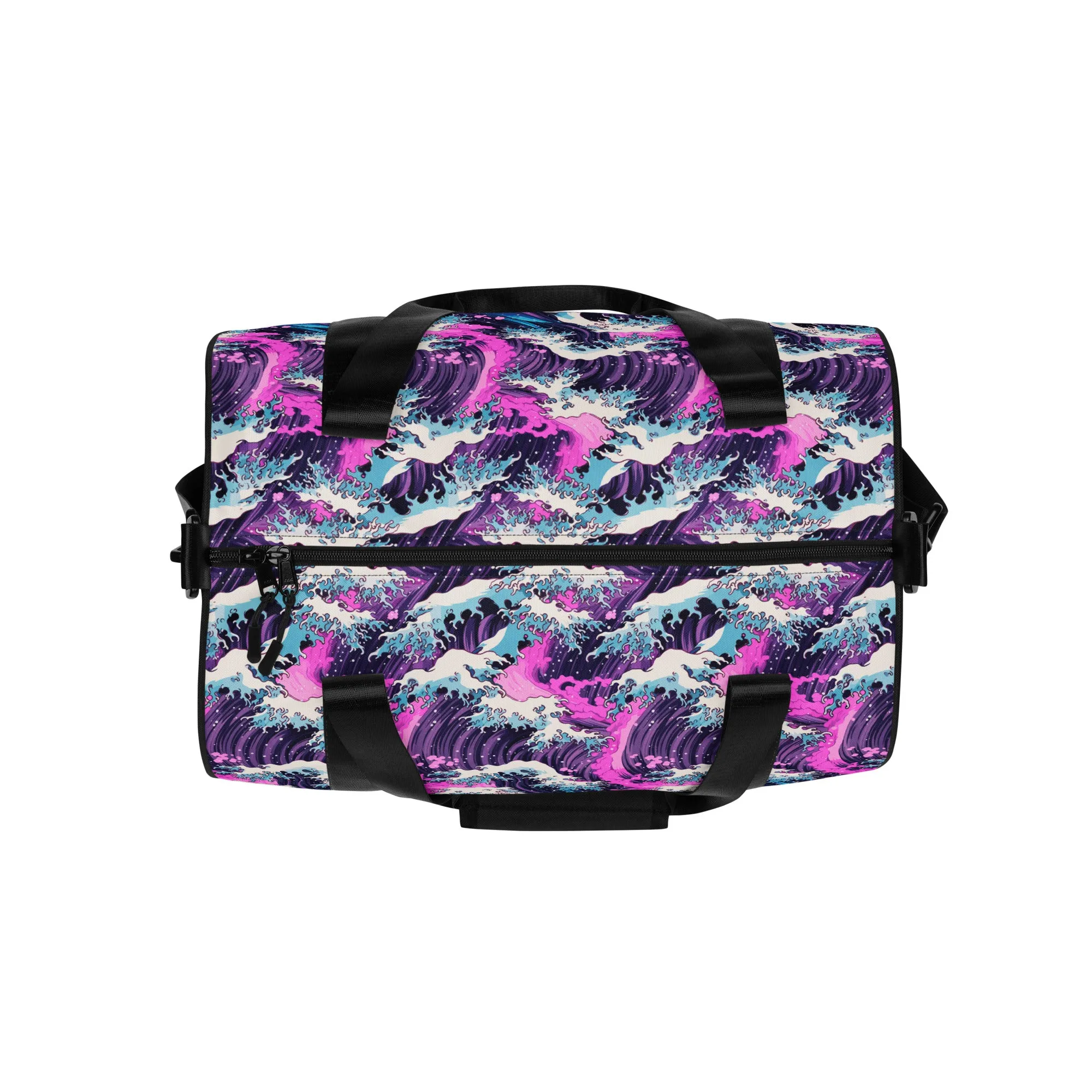 Purple Wave Gym Bag