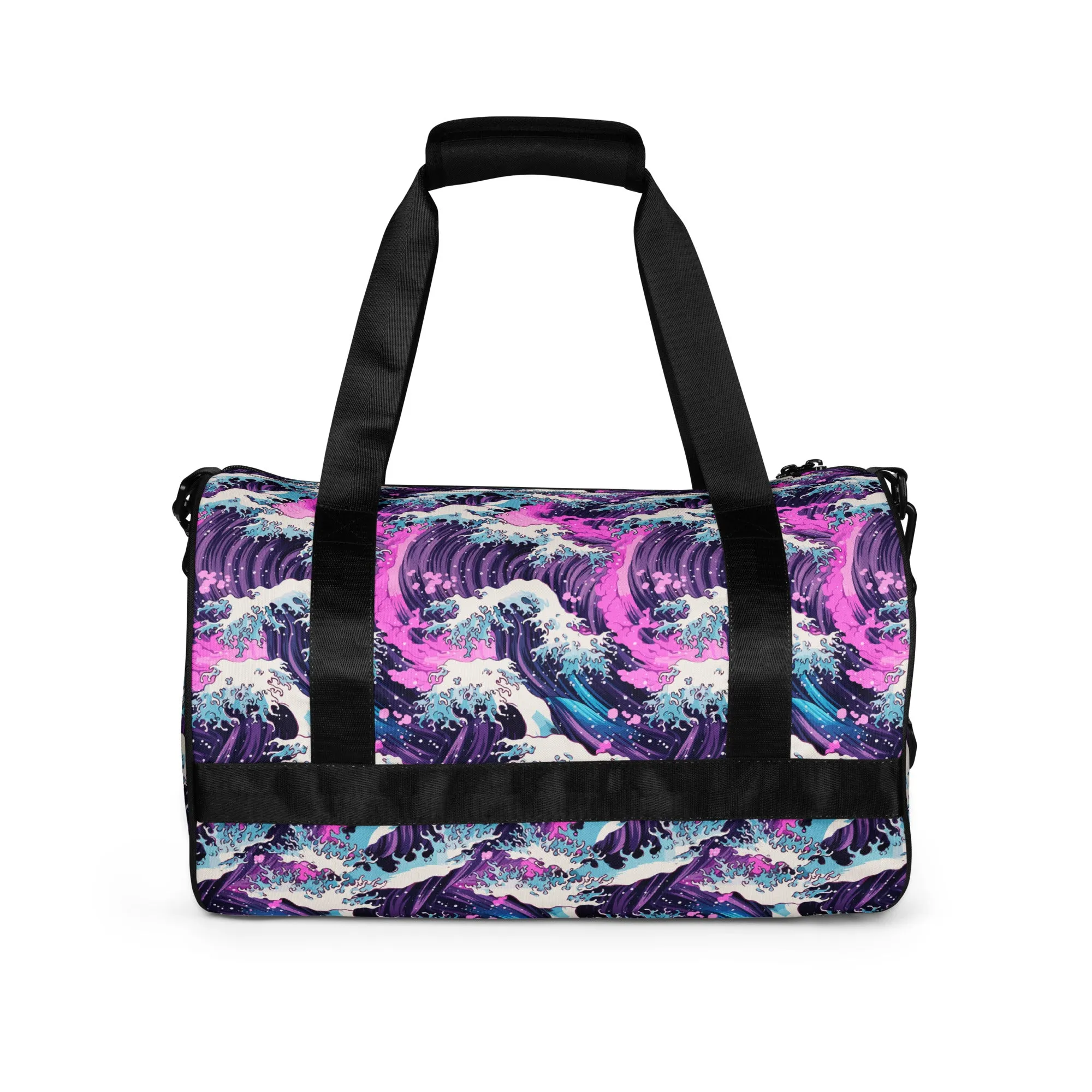 Purple Wave Gym Bag