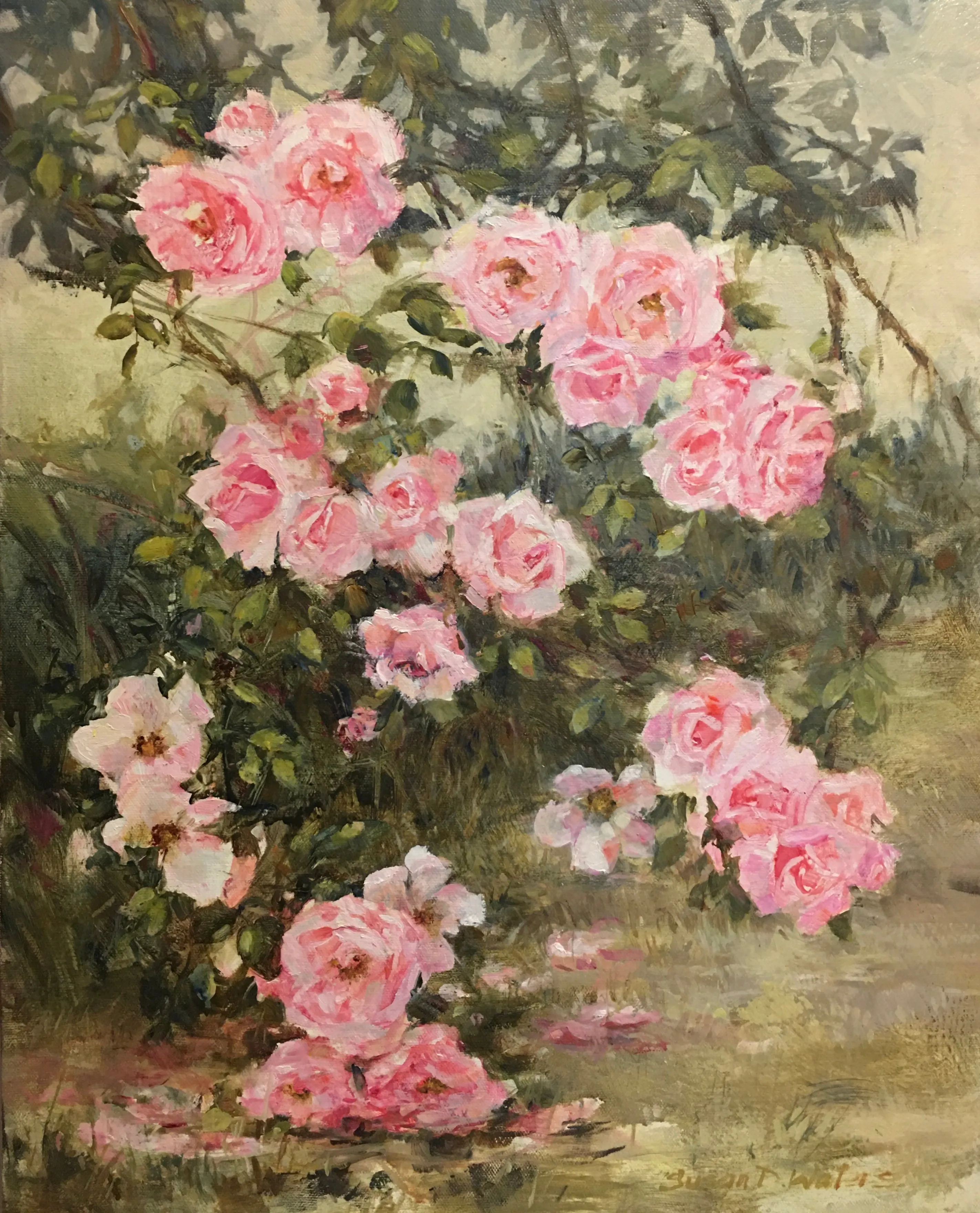 "Rosa Queen Elizabeth" by Susan D. Waters