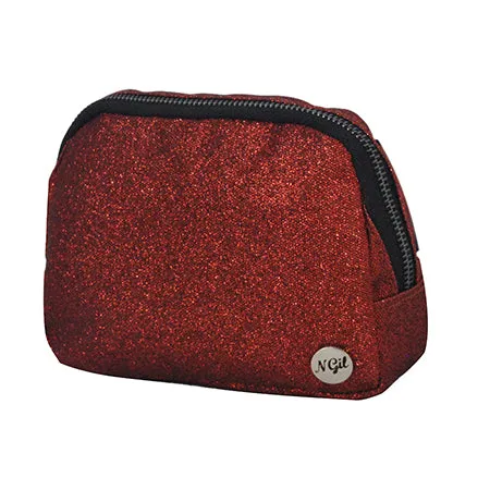 Red Glitter NGIL Belt Bag