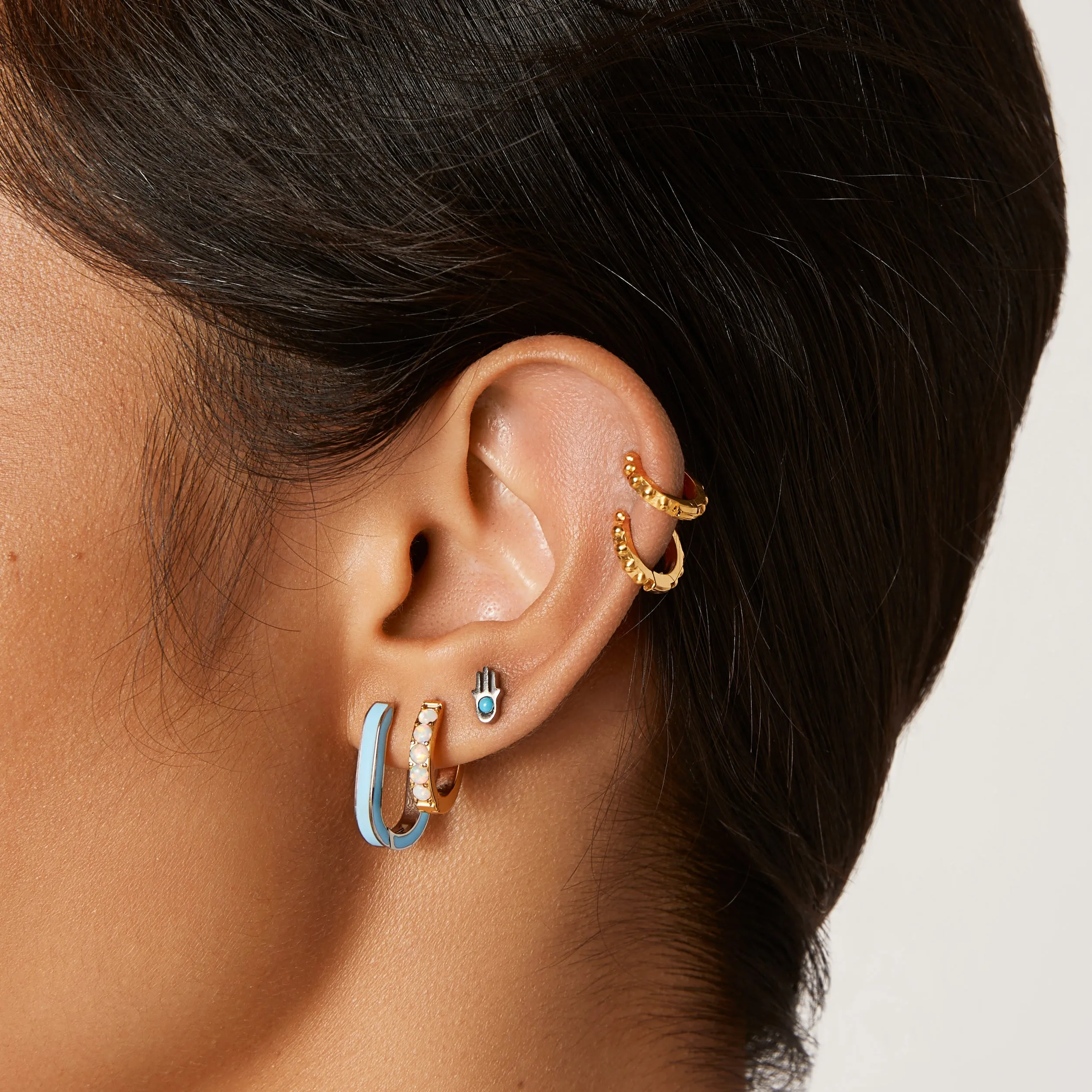 Resort Hoop Earrings