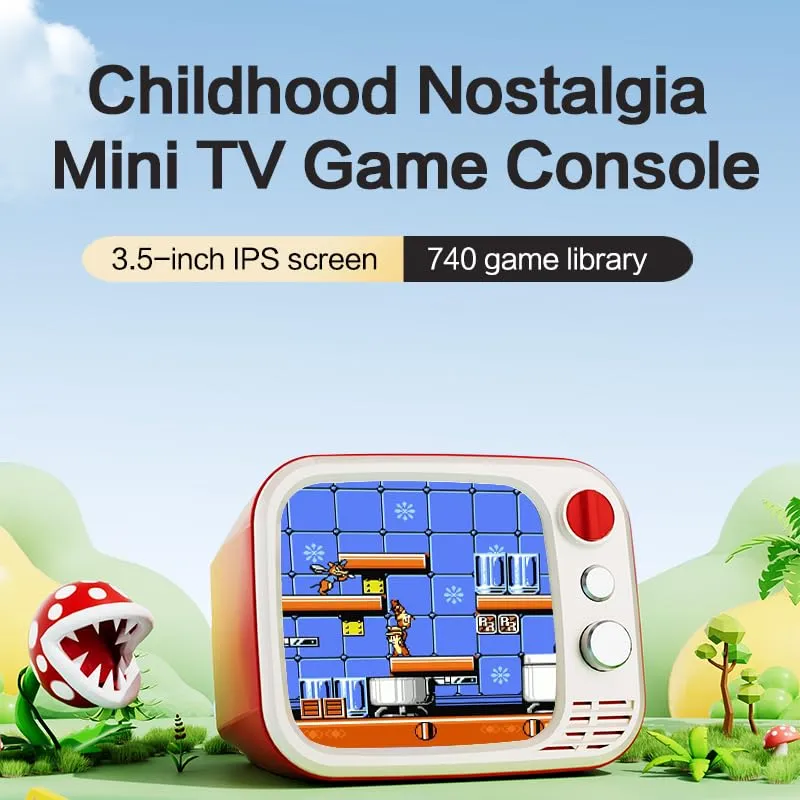 Retro Games Console Mini TV Style 608 Video Games