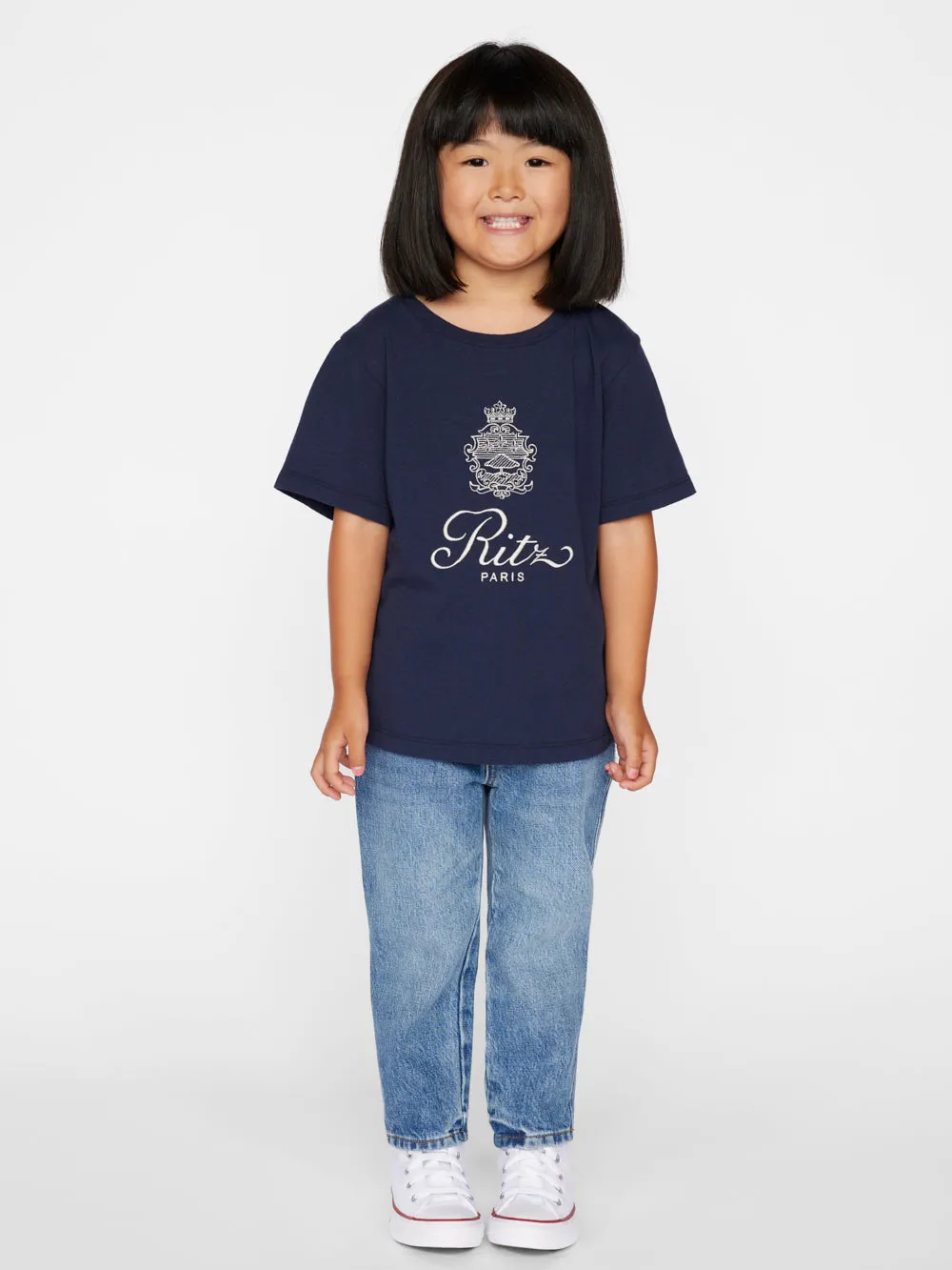 Ritz Kids' Tee -- Navy