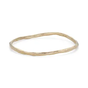 Rock Bangle 9ct Gold