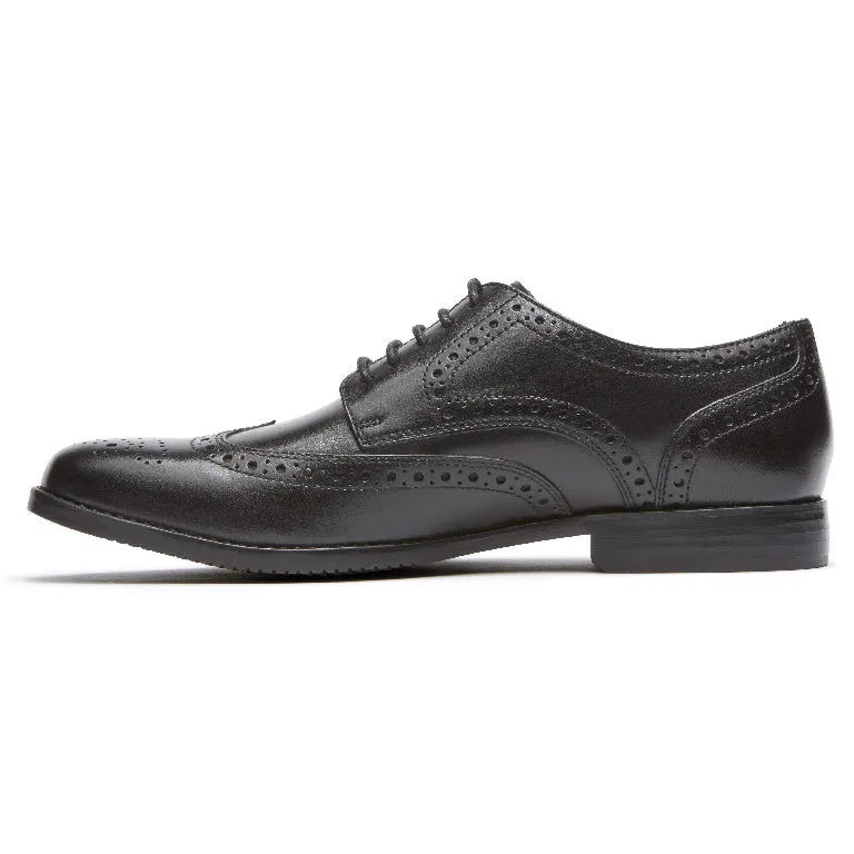 Rockport Sp Wing Tip Black   